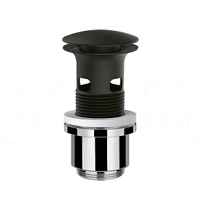 Gessi Донный клапан с переливом “Stop&Go”, цвет: aged bronze 01422#187