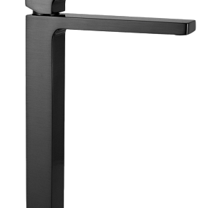 Remer Absolute Смеситель для раковины, без д/к, высота излива 27,4 см, цвет: cromo nero spazzolato AU11LCFP