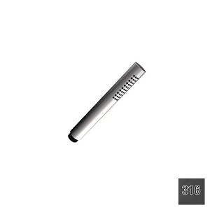 Almar Easysteel Ручной душ, 1 режим, цвет: 316 PVD brushed absolute black E082095.AB316