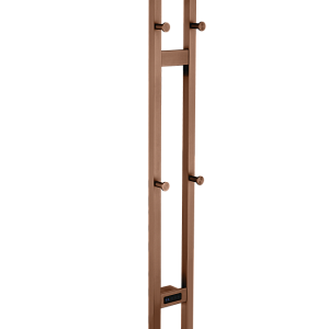 Boheme Duo Полотенцесушитель электрический 17х120h см, цвет: brushed bronze 728-BRB