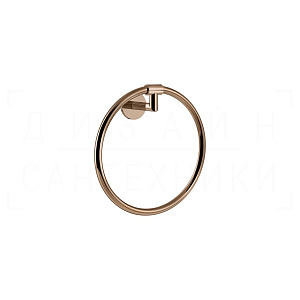 Gessi Ingranaggio Полотенцедержатель кольцевой d22,2 см, подвесной, цвет: copper PVD 63909#030