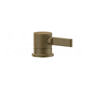 Gessi Inciso Смеситель для раковины, без излива и донного клапана, цвет: antique brass 58200#713