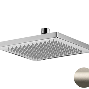 Remer Верхний душ 20x20 см, 1 режим, без кронштейна, цвет: visual inox 359SSXVX