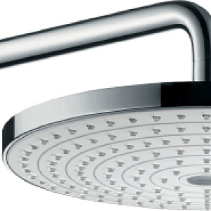 Hansgrohe Raindance Select S Верхний душ 24 см, 2 режима,кронштейн настенный 39 см, цвет: хром/белый 26466400