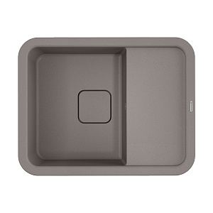 Omoikiri Tasogare 65-GR Кухонная мойка Artgranit 65x51 см, цвет: leningrad grey 4993487