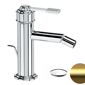 Remer Atelier Смеситель для биде, с донным клапаном, цвет: oro spazzolato AL20BG