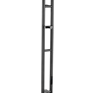 Boheme Duo Полотенцесушитель электрический 14,4х120h см, цвет: shine gun metall 729-SGM