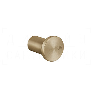 Gessi 316 Крючок для полотенец одинарный, подвесной, цвет: warm bronze brushed PVD 54821#726