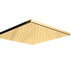 Remer Верхний душ 20x20 см, 1 режим, без кронштейна, цвет: oro spazzolato 359SSBGx