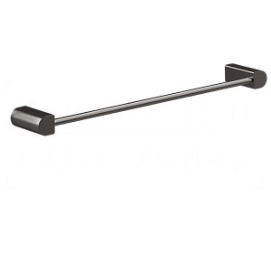Gessi Rilievo Полотенцедержатель 47,8 см, подвесной, цвет: black metal brushed PVD 59400#707