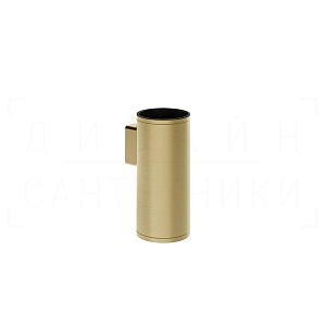 Gessi Pelle Стакан подвесной, латунный, цвет: brushed brass PVD 78507#727