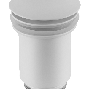 Remer Донный клапан click-clack без перелива, цвет: bianco opaco 904CC114BO
