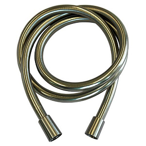 Remer Душевой шланг ПВХ 150 см, цвет: nichel spazzolato opaco 332CN2G150NP