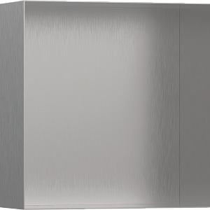Hansgrohe XtraStoris Minimalistic Полка в нишу встраиваемая 39х14х30h см, цвет: нержавеющая сталь 56079800