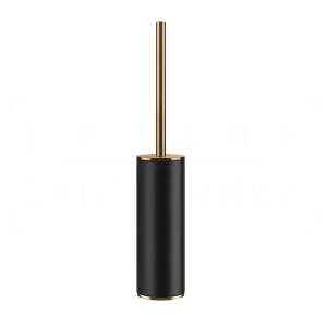 Gessi Inciso Ершик для унитаза напольный, колба Neolite, цвет: black/coffee bronze brushed PVD 58544#761