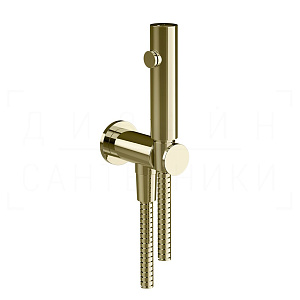 Gessi Total Look Гидроершик без смесителя, шланг 125 см, цвет: brass PVD 45121#710