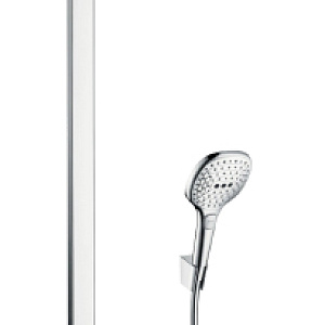 Hansgrohe Raindance Select S Душевая стойка: термостат, верхний душ 36x19 см, цвет: хром/белый 27112400