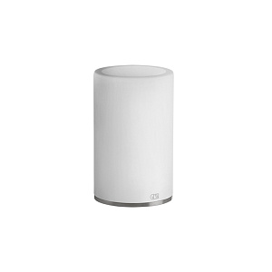 Gessi 316 Accessories Стакан для зубных щеток настольный, керамический, цвет: steel brushed 54731#239