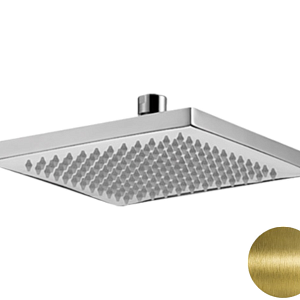 Remer Верхний душ 20x20 см, 1 режим, без кронштейна, цвет: vecchio ottone 359SSVOX