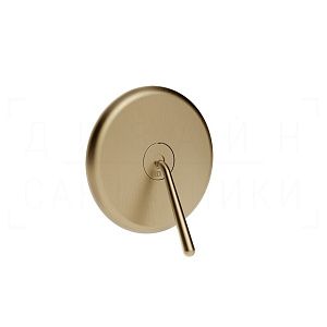 Gessi Goссia Смеситель для душа встраив., на 1 потреб., внешняя часть, цвет: warm bronze brushed PVD 33744#726
