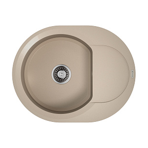 Omoikiri Sakaime 60E-SA Кухонная мойка Tetogranit 60x47 см, цвет: бежевый 4993122