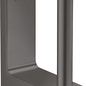 Axor Universal Rectangular Держатель запасного рулона, подвесной, цвет: шлифованный черный хром 42654340
