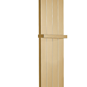 Boheme Flat Полотенцесушитель электрический 25x150h см, подключение скрытое, цвет: matt gold 725-MG