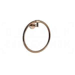 Gessi Anello Полотенцедержатель кольцевой d22,2 см, подвесной, цвет: copper PVD 63809#030