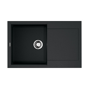 Omoikiri Sakaime 79-BL Кухонная мойка Tetogranit 79x50 см, цвет: черный 4993276
