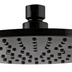 Remer Верхний душ 30 см, 1 режим, без кронштейна, цвет: cromo nero spazzolato 359MM30CFPX