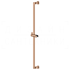Gessi Inciso Душевая штанга 84,1 см, с держателем для лейки, цвет: copper PVD 58144#030