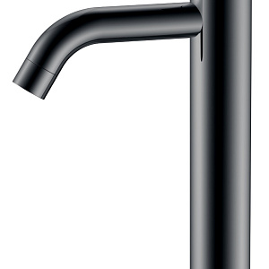 Boheme Stick Touch Смеситель для раковины высота излива 20,6 см, без д/к, цвет: shine gun metall 122-SGM.2