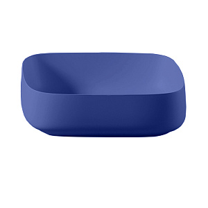 ArtCeram Cognac Раковина чаша 55x35x15,5h см, без перелива, покрытие Saniglaze, цвет: blu zaffiro COL008 16 00