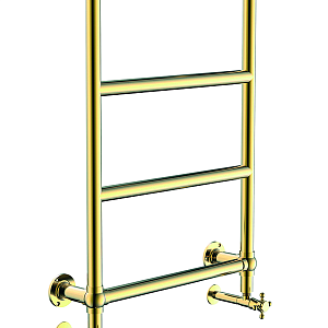 Boheme Palazzo Spirale Полотенцесушитель водяной 50х75h см, цвет: gold 712