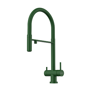 Omoikiri Kanto-RG Смеситель для кухни с гибким изливом и возм. подкл. фильтр, Royal Green 4994426