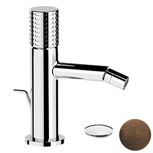 Remer Celebrity Смеситель для биде, с донным клапаном, цвет: oil bronze CEC20BR