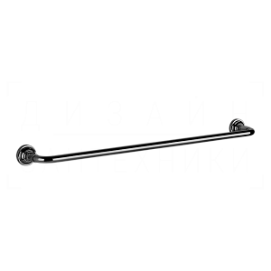 Gessi Venti20 Полотенцедержатель 64,5 см, подвесной, цвет: black metal PVD 65503#706