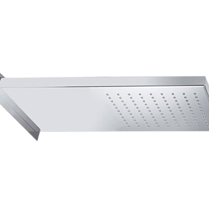 Remer Верхний душ настенный 20x50 см, 1 режим, цвет: cromo 350SSX
