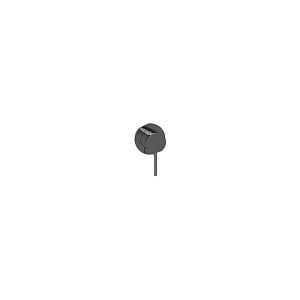 Almar Modular Round Смеситель для душа, внешняя часть на 1 потребитель, цвет: brushed absolute black E180140.AB