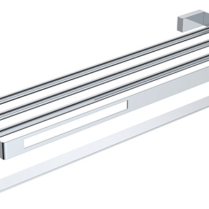 Boheme Q Полка для полотенец 60x23 см, подвесная, цвет: chrome 10947-CR