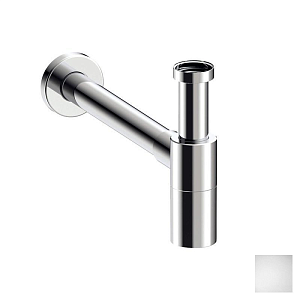 Almar Mixers Сифон для раковины латунный, цвет: matt white E096002.MW