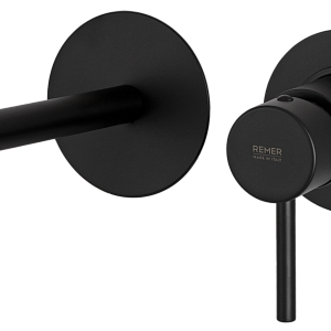 Remer X Style Смеситель для раковины, излив 16,3 см, с внутренней частью, цвет: nero opaco X15CNO