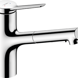 Hansgrohe Zesis Смеситель для кухни с выдвижным изливом, цвет: хром 74803000